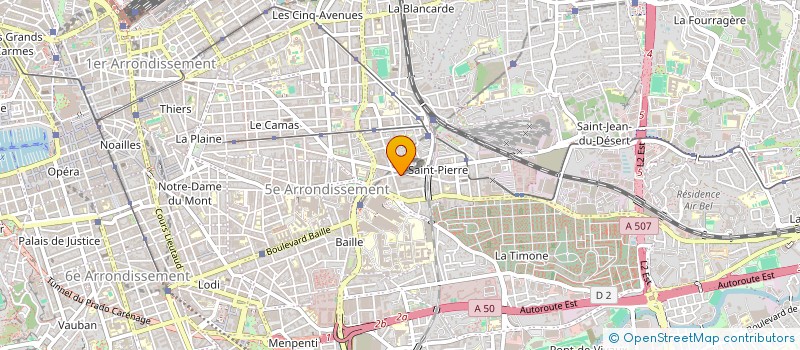 localisation de l'entreprise MADAME NATHALIE ARNAVIELHE à MARSEILLE