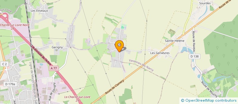 localisation de l'entreprise MADAME NATHALIE AUMARD à VARENNES-LES-NARCY
