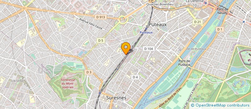 localisation de l'entreprise MADAME NATHALIE AUMOND à SURESNES