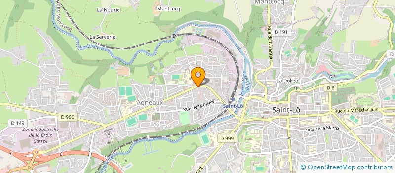 localisation de l'entreprise MADAME NATHALIE AUVRAY  AGNEAUX