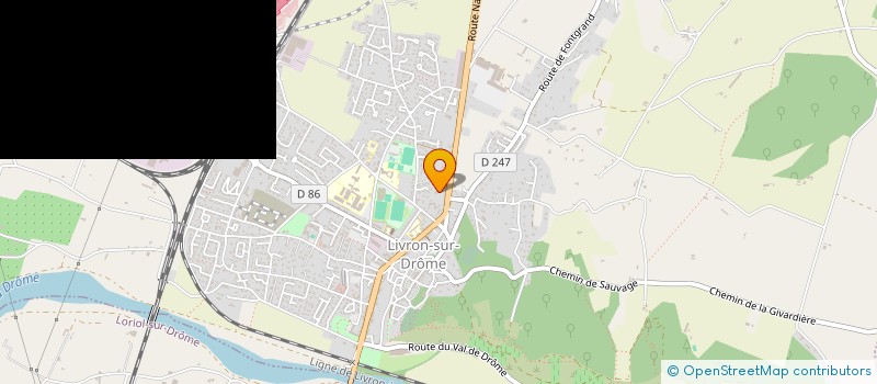 localisation de l'entreprise MADAME NATHALIE AZEVEDO à LIVRON-SUR-DROME
