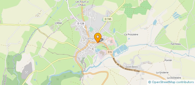 localisation de l'entreprise MADAME NATHALIE BABU  SAINT-CHRISTOPHE-SUR-ROC