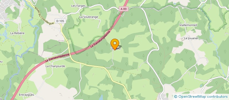 localisation de l'entreprise MADAME NATHALIE BACHELLERIE  SAINT-EXUPERY-LES-ROCHES