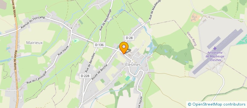localisation de l'entreprise MADAME NATHALIE BAEY à BERSILLIES