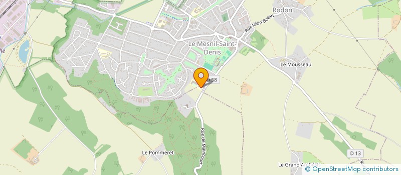 localisation de l'entreprise MADAME NATHALIE BAGNOST  VERRIERE (LA)