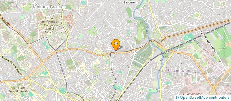 localisation de l'entreprise MADAME NATHALIE BAILLOT à MONTPELLIER