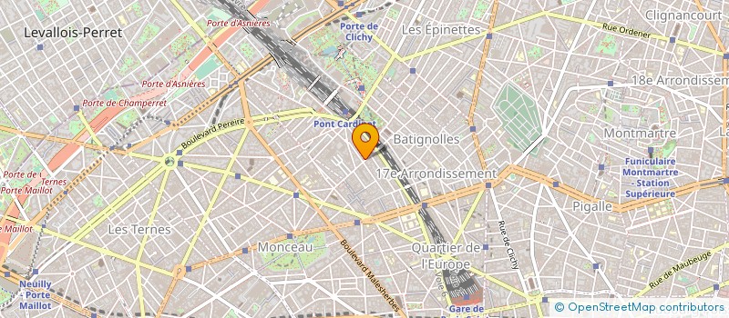 localisation de l'entreprise MADAME NATHALIE BAKALOWICZ  PARIS