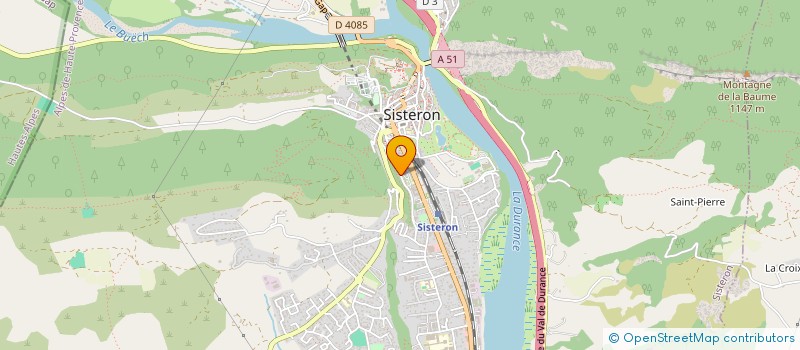 localisation de l'entreprise MADAME NATHALIE BALAROTTO  SISTERON