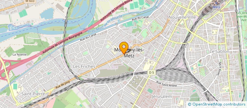 localisation de l'entreprise MADAME NATHALIE BALIHAUT UTARRE à MONTIGNY-LES-METZ