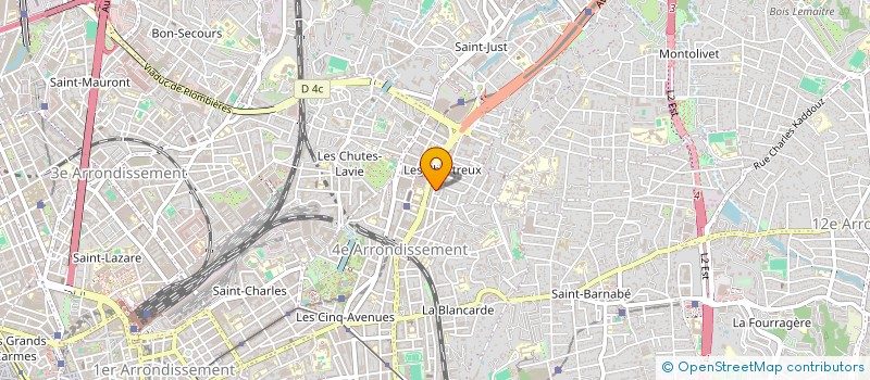 localisation de l'entreprise MADAME NATHALIE BALLAND à MARSEILLE
