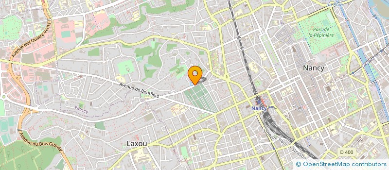 localisation de l'entreprise MADAME NATHALIE BALLEREY  NANCY