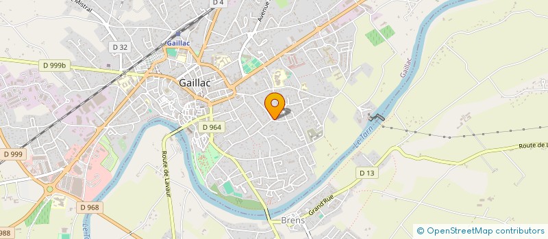 localisation de l'entreprise MADAME NATHALIE BALLESTER  GAILLAC