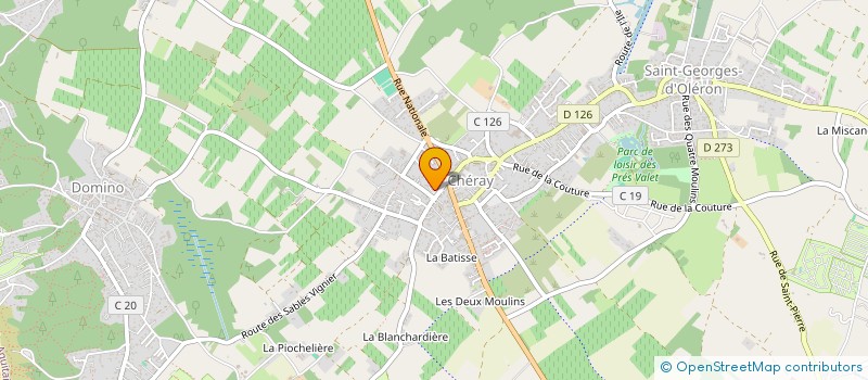 localisation de l'entreprise MADAME NATHALIE BALLOUX à SAINT-GEORGES-D'OLERON