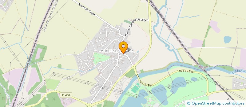 localisation de l'entreprise MADAME NATHALIE BANCQUART  ANNET-SUR-MARNE