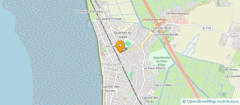 localisation de l'entreprise MADAME NATHALIE BARAN à CHATELAILLON-PLAGE