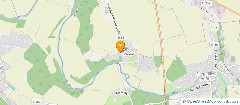 localisation de l'entreprise MADAME NATHALIE BARANI  GRISY-SUISNES