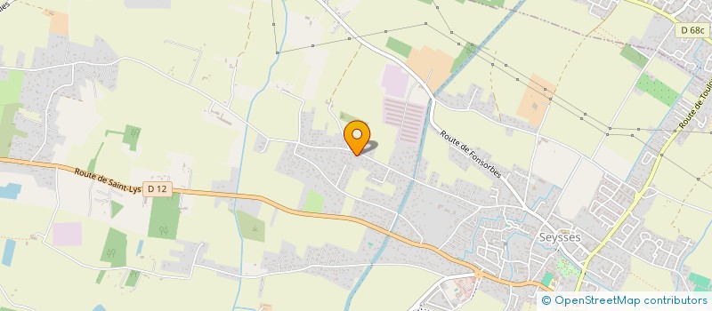 localisation de l'entreprise MADAME NATHALIE BARBILLAT  SEYSSES