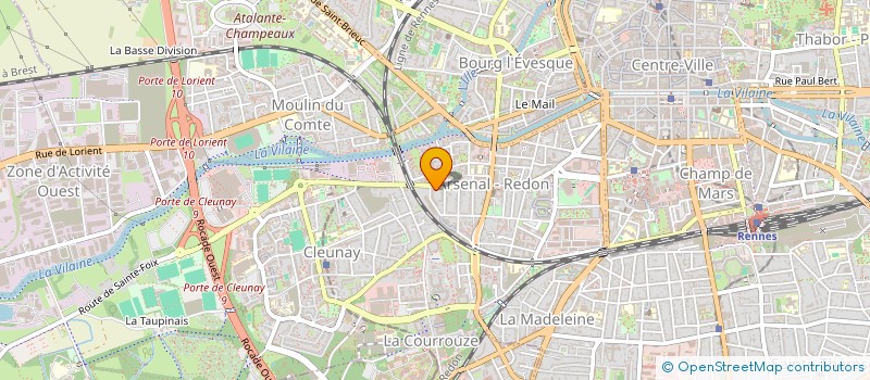 localisation de l'entreprise MADAME NATHALIE BARBOT  RENNES