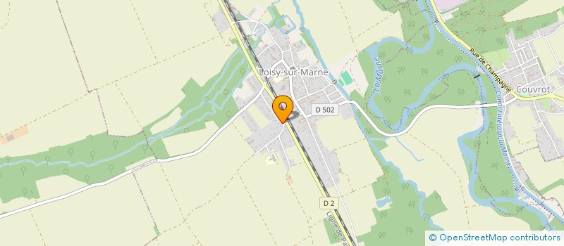 localisation de l'entreprise MADAME NATHALIE BARBOT  LOISY-SUR-MARNE