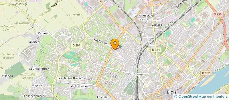 localisation de l'entreprise MADAME NATHALIE BARBOTTIN  BLOIS