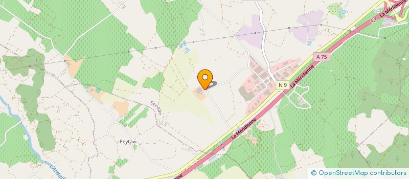 localisation de l'entreprise MADAME NATHALIE BARCELLI à LIEURAN-LES-BEZIERS