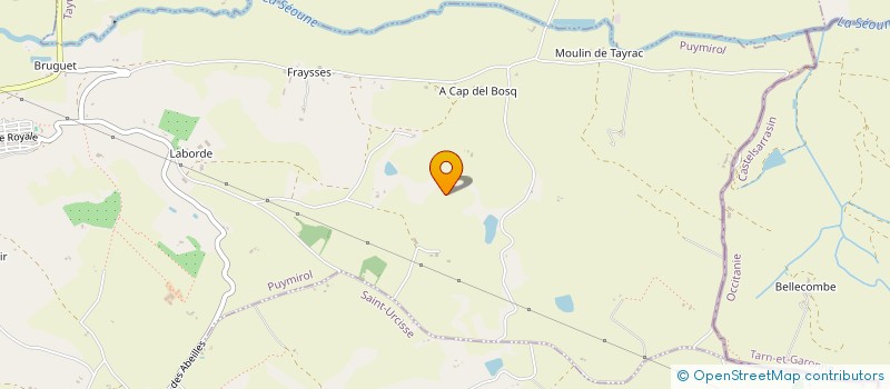 localisation de l'entreprise MADAME NATHALIE BARTH  SAINT ROMAIN LE NOBLE