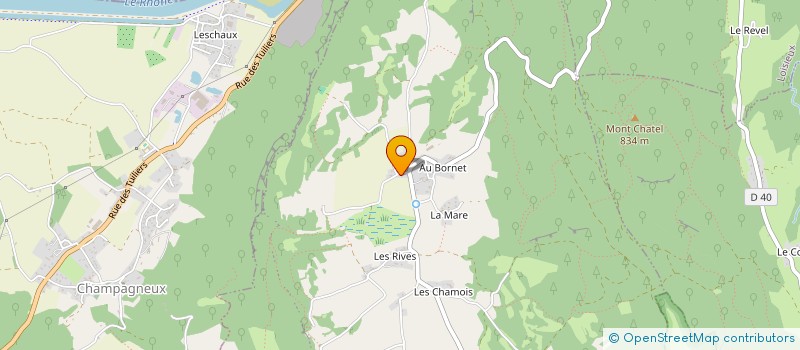 localisation de l'entreprise MADAME NATHALIE BASSON  SAINT-GENIX-LES-VILLAGES