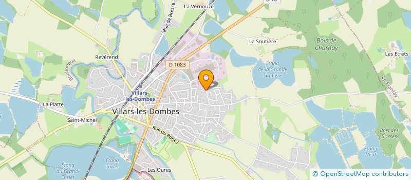 localisation de l'entreprise MADAME NATHALIE BATAILLE à VILLARS-LES-DOMBES