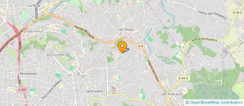 localisation de l'entreprise MADAME NATHALIE BATAILLE à MARSEILLE