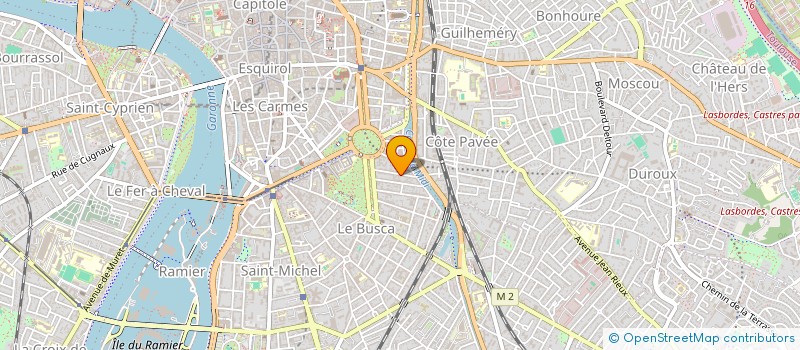 localisation de l'entreprise MADAME NATHALIE BAUDELOT à TOULOUSE