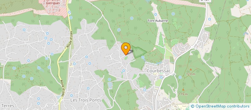 localisation de l'entreprise MADAME NATHALIE BAUGUIL  NIMES