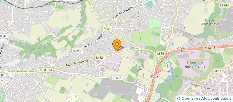 localisation de l'entreprise MADAME NATHALIE BAUTIAN  PIBRAC