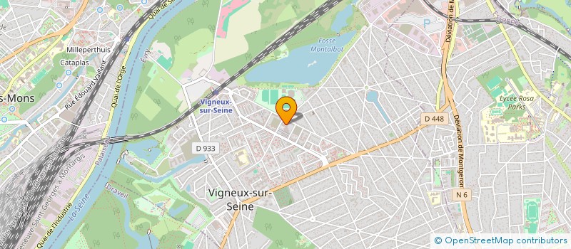 localisation de l'entreprise MADAME NATHALIE BAYARD à VIGNEUX-SUR-SEINE