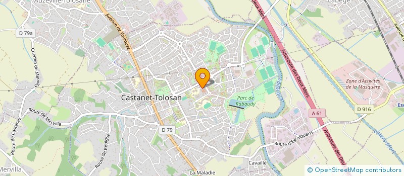 localisation de l'entreprise MADAME NATHALIE BAYLE à CASTANET-TOLOSAN