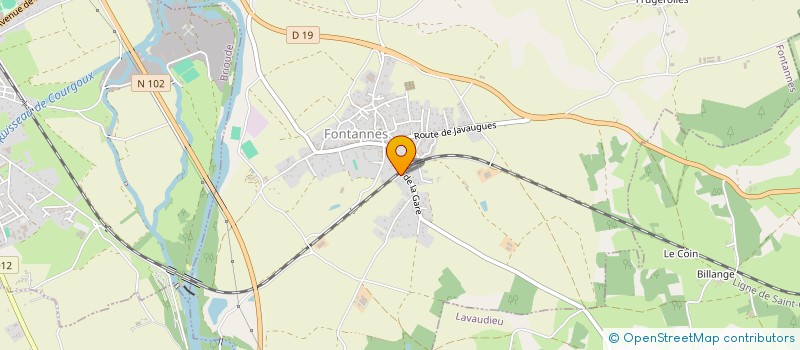 localisation de l'entreprise MADAME NATHALIE BEAUME  SAINT-JUST-PRES-BRIOUDE