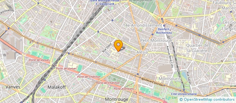 localisation de l'entreprise MADAME NATHALIE BEAUMONT  PARIS