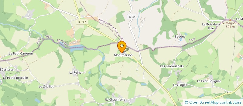 localisation de l'entreprise MADAME NATHALIE BECKER  BUSSIERE-SAINT-GEORGES
