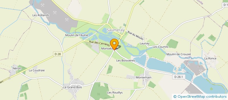 localisation de l'entreprise MADAME NATHALIE BEDEL à SAUMERAY