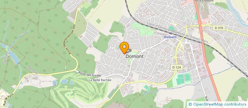 localisation de l'entreprise MADAME NATHALIE BEILLON à DOMONT