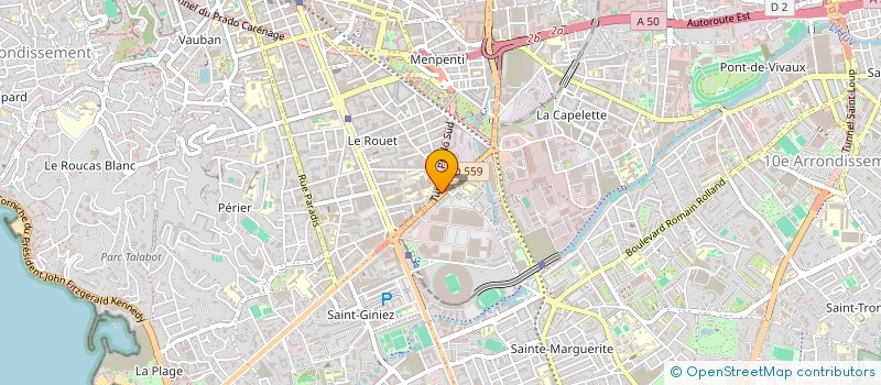 localisation de l'entreprise MADAME NATHALIE BELLONE à MARSEILLE