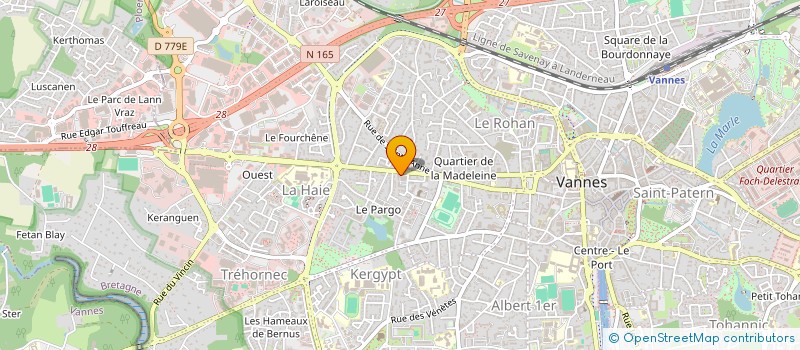 localisation de l'entreprise MADAME NATHALIE BENARDAIS  BADEN