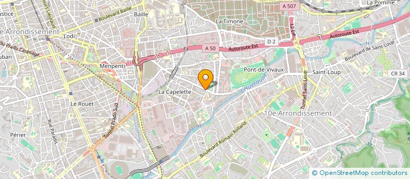 localisation de l'entreprise MADAME NATHALIE BENEDETTI à MARSEILLE