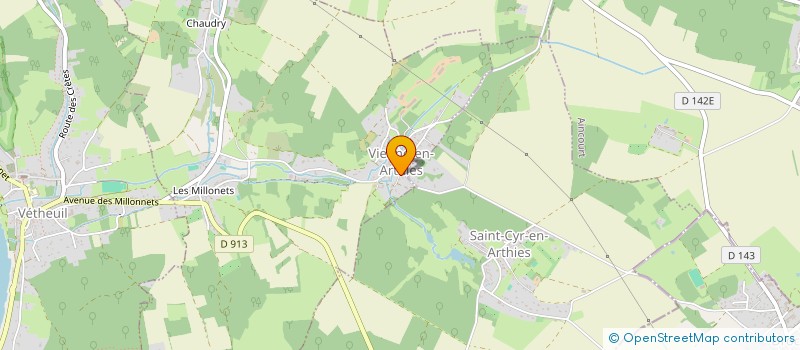 localisation de l'entreprise MADAME NATHALIE BENETON  VIENNE-EN-ARTHIES