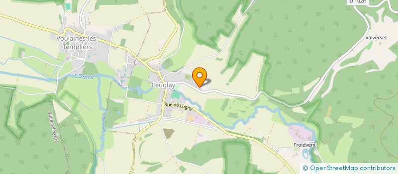 localisation de l'entreprise MADAME NATHALIE BENHAMA  LEUGLAY