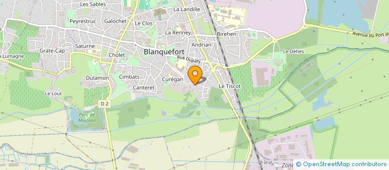 localisation de l'entreprise MADAME NATHALIE BENTEJAC à BLANQUEFORT