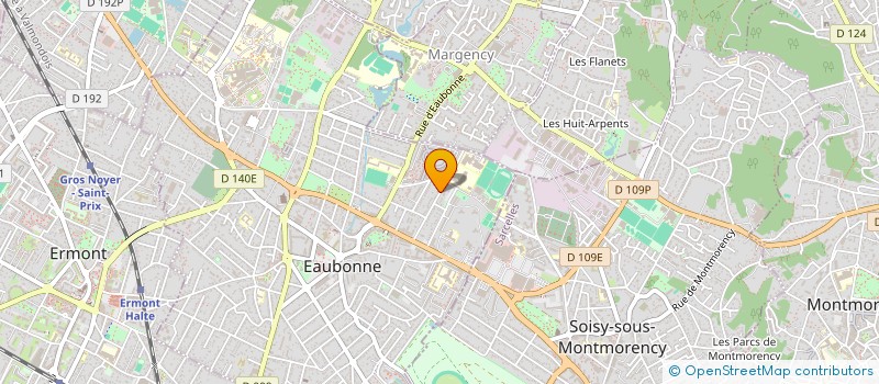 localisation de l'entreprise MADAME NATHALIE BERENGUER à EAUBONNE