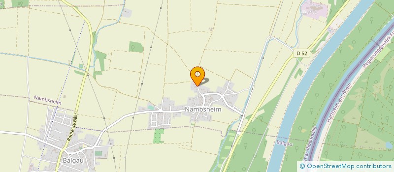 localisation de l'entreprise MADAME NATHALIE BERINGER  NAMBSHEIM