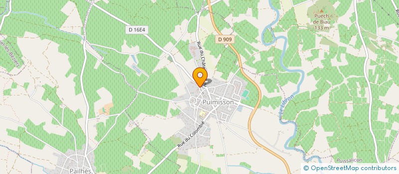 localisation de l'entreprise MADAME NATHALIE BERNAD  PUIMISSON