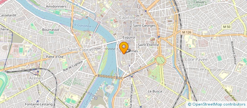 localisation de l'entreprise MADAME NATHALIE BERNARD à TOULOUSE
