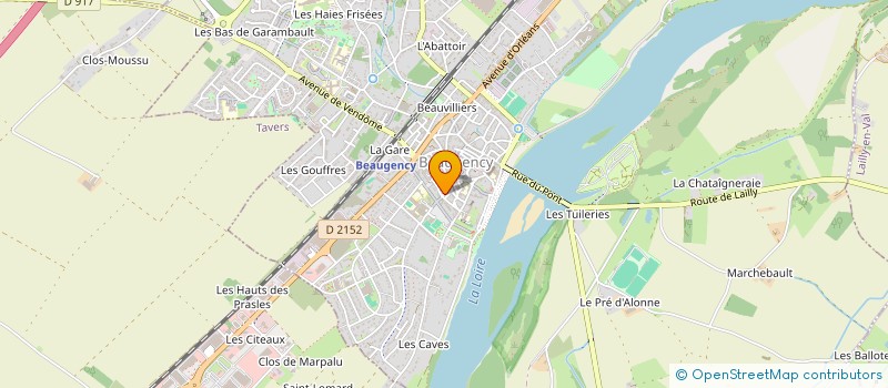 localisation de l'entreprise MADAME NATHALIE BERNARD à BEAUGENCY